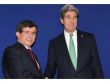 Davutoğlu, Kerry ve Ashton ile görüştü