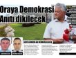  Oraya Demokrasi Anıtı dikilecek