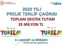 GEKA, ALTERNATİF TURİZM İLE KOOPERATİF VE BİRLİKLERİN REKABET GÜCÜNÜN GELİŞTİRİLMESİ MALİ DESTEK PROGRAMLARINI İLAN ETTİ