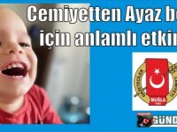 Cemiyetten Ayaz bebek için anlamlı etkinlik