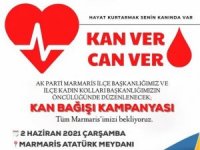 Ak Parti Marmaris İlçe Teşkilatı Kan Bağışı Çağırısında Bulundu