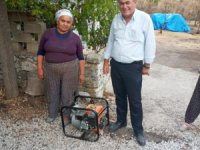 MARMARİS BELEDİYESİ’NDEN TARLALARI ZARAR GÖREN VATANDAŞA DESTEK