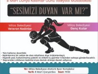 KADINLAR, VOLEYBOL MÜSABAKASINDA “SESİMİZİ DUYAN VAR MI?” DİYECEK