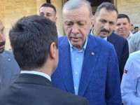 Cumhurbaşkanı Erdoğan Marmaris Belediye Başkanı Acar Ünlü'yle Bayramlaştı